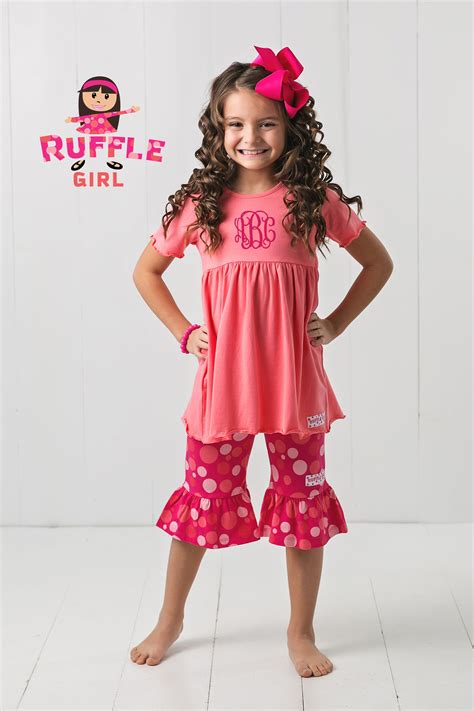 ruffles in garments|ruffle girls clothing clearance.